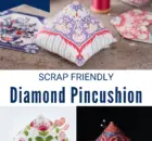 Free Diamond Pincushion EPP Pattern