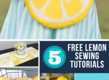 5 Free Lemon Sewing Tutorials