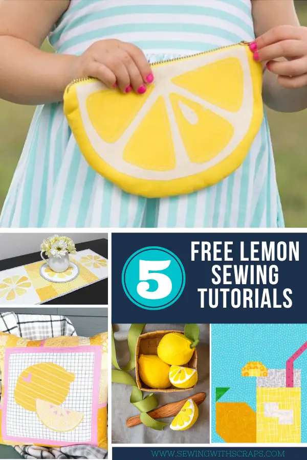 5 Free Lemon Sewing Patterns and Projects