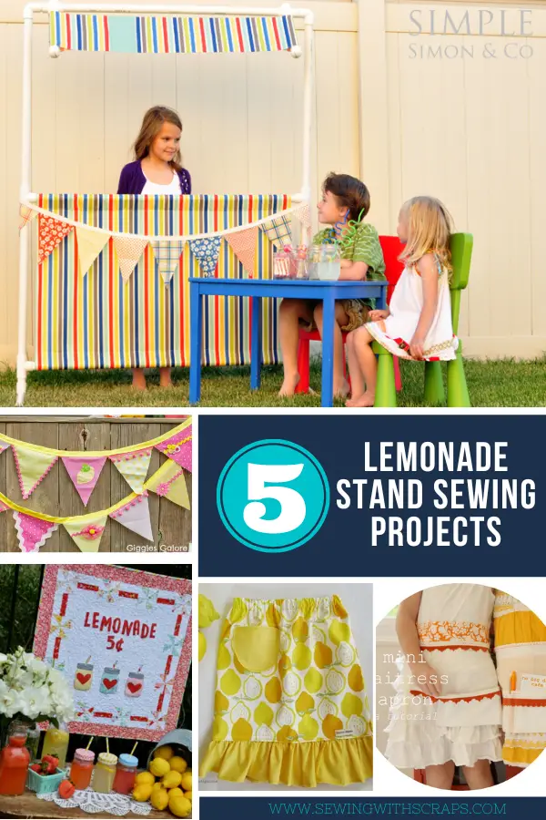 5 Lemonade Stand Sewing Projects
