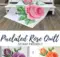 Scrap Friendly Free Pixelated Rose Quilt
