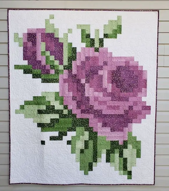 Free Rose Quilt Pattern