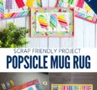 Popsicle Mug Rug Free Pattern