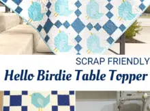 Free Bird Table Topper Pattern