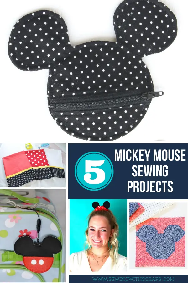 Mickey Mouse Themed Sewing Projects