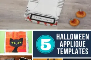 Free Halloween Applique Patterns to Sew