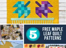5 Free Maple Leaf Quilt Patterns