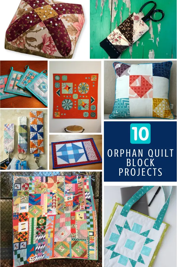 10 Orphan Quilt Block Sewing Projects