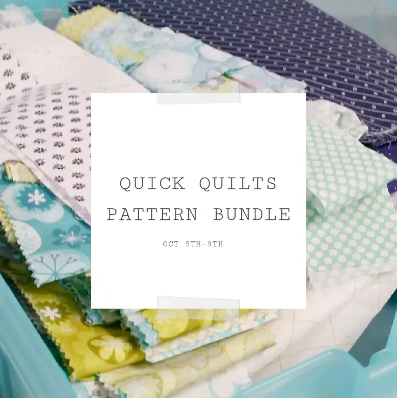 Grab. this amazing bundle of quick quilt patterns from all of your favorite designers for one incredible price. Limited time offer so don't delay. 