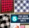 5 Free Gingham and Check Quilt Patterns