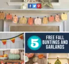 Fall Buntings and Banners to Sew