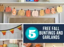 Fall Buntings and Banners to Sew