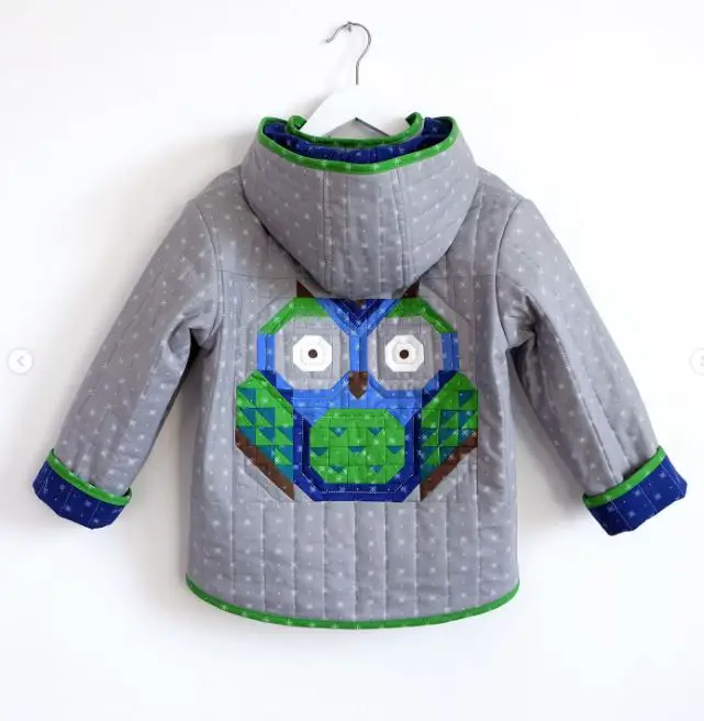 Little Owl Quilted Coat