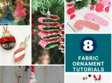 Easy To Sew Fabric Ornaments