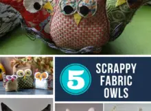 Easy Fabric Owl Sewing Tutorials