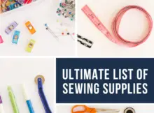 Ultimate List of Sewing Supplies