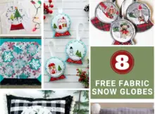 8 Free Snow Globe Sewing Tutorials